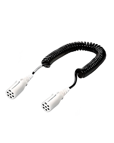 Elektrowendel Kunststoff Stecker 7 Polig Typ N Schwarz/Chrom